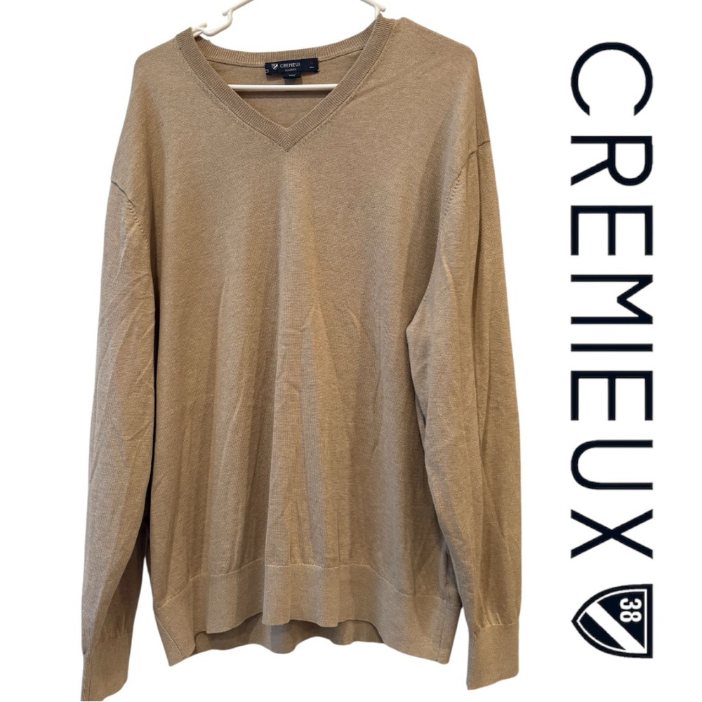 Daniel Cremieux V-Neck Sweater, XL
